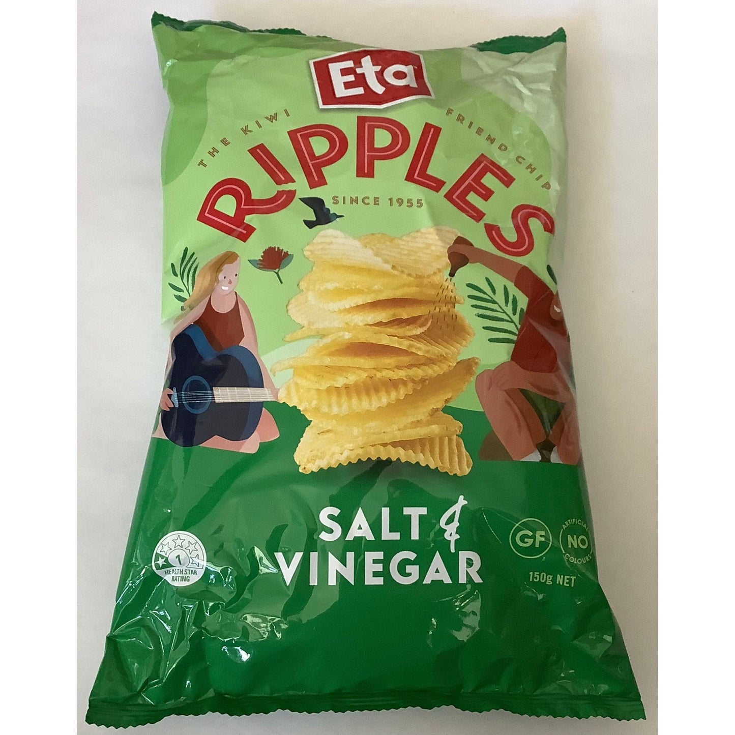 ETA Ripples Salt & Vinegar Chips (GF) The Kiwi Milk Bar