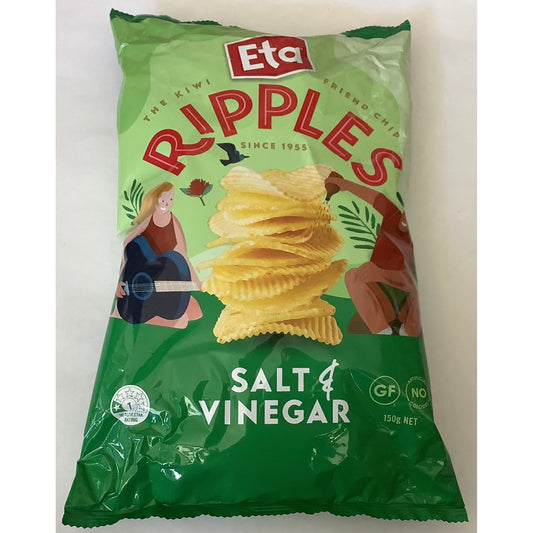 ETA Ripples Salt & Vinegar Chips (GF) The Kiwi Milk Bar