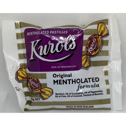 Mayceys Kurols Mentholated Pastilles The Kiwi Milk Bar