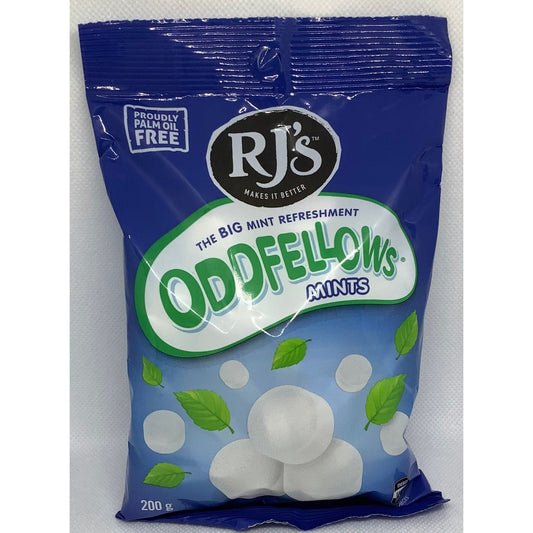 RJ’S Oddfellows Mints The Kiwi Milk Bar