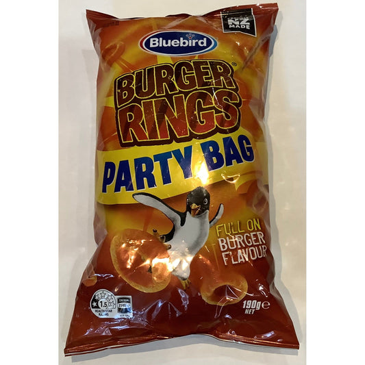 Bluebird Burger Rings Party Bag The Kiwi Milk Bar