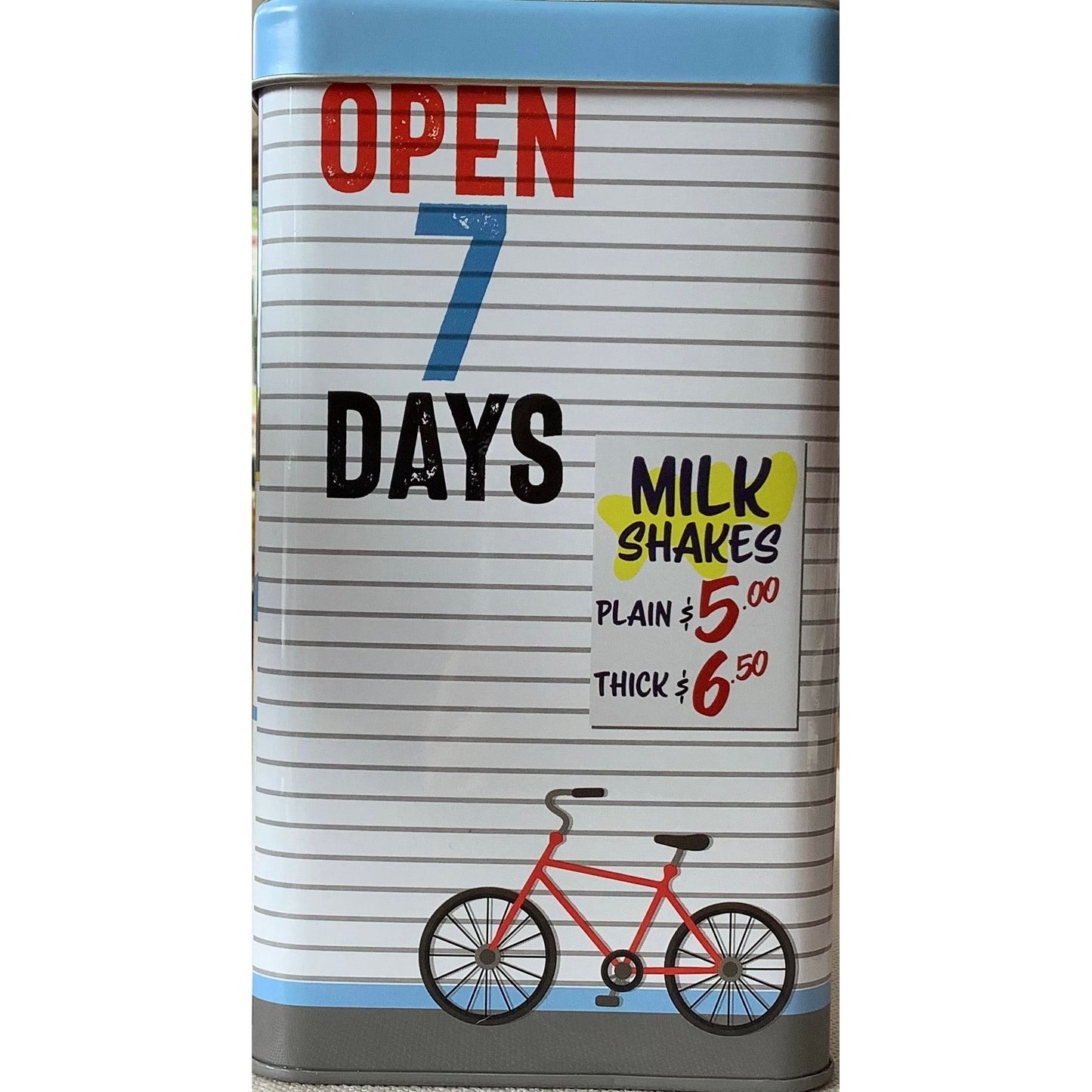 NZ Dairy Cookie Tin The Kiwi Milk Bar