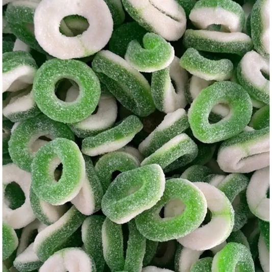Sour Apple Rings 150g Bag