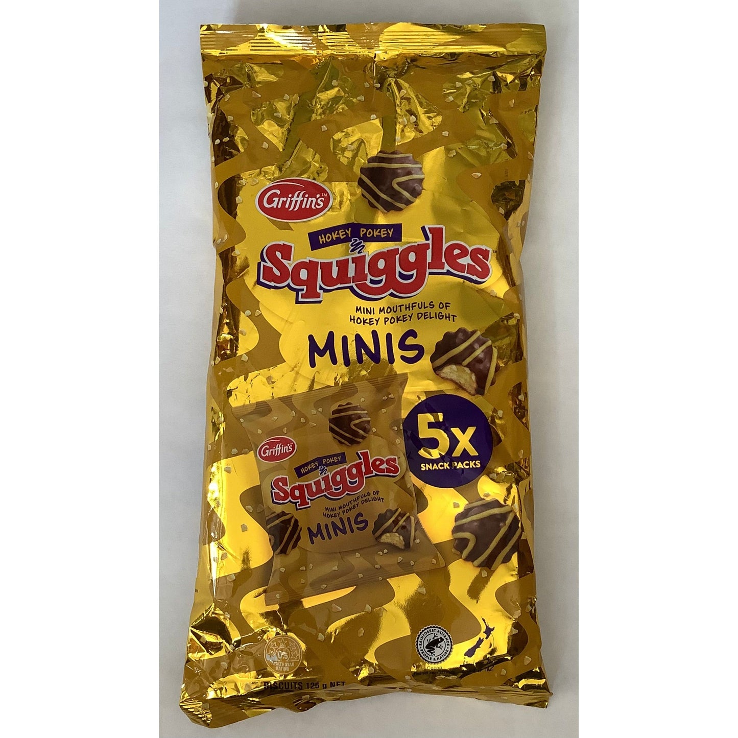 Griffins Hokey Pokey Squiggles Minis The Kiwi Milk Bar