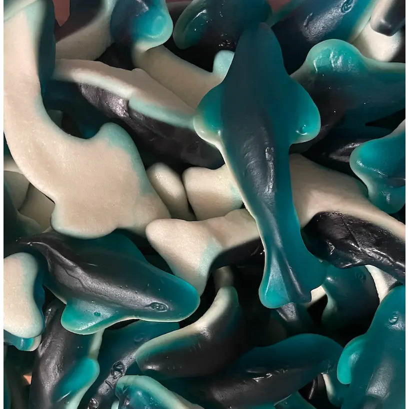 Dragon Sweets Blue Sharks 85g Bag