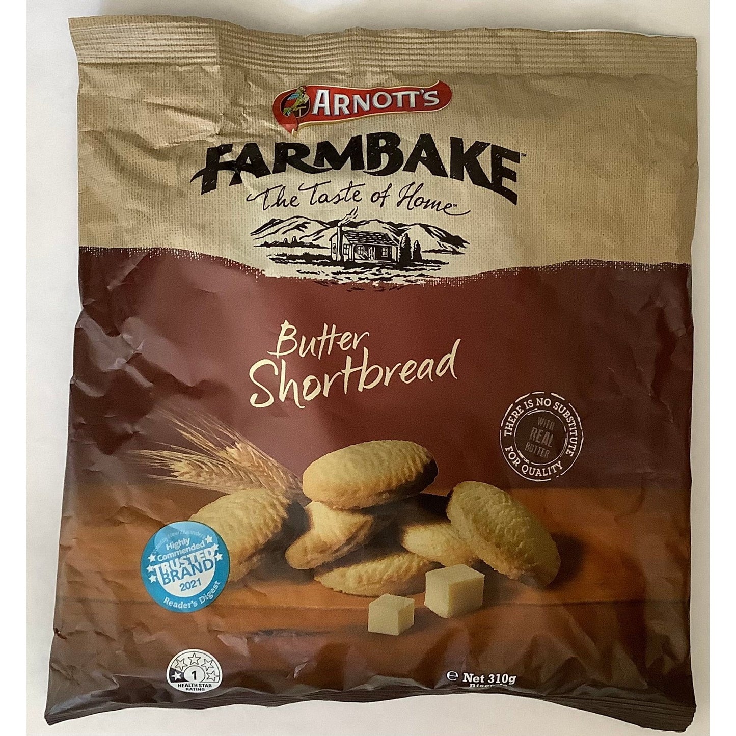 ARNOTT’S FarmBake Butter Shortbread The Kiwi Milk Bar