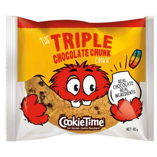 Cookie Time Triple Chocolate Chunk Cookie