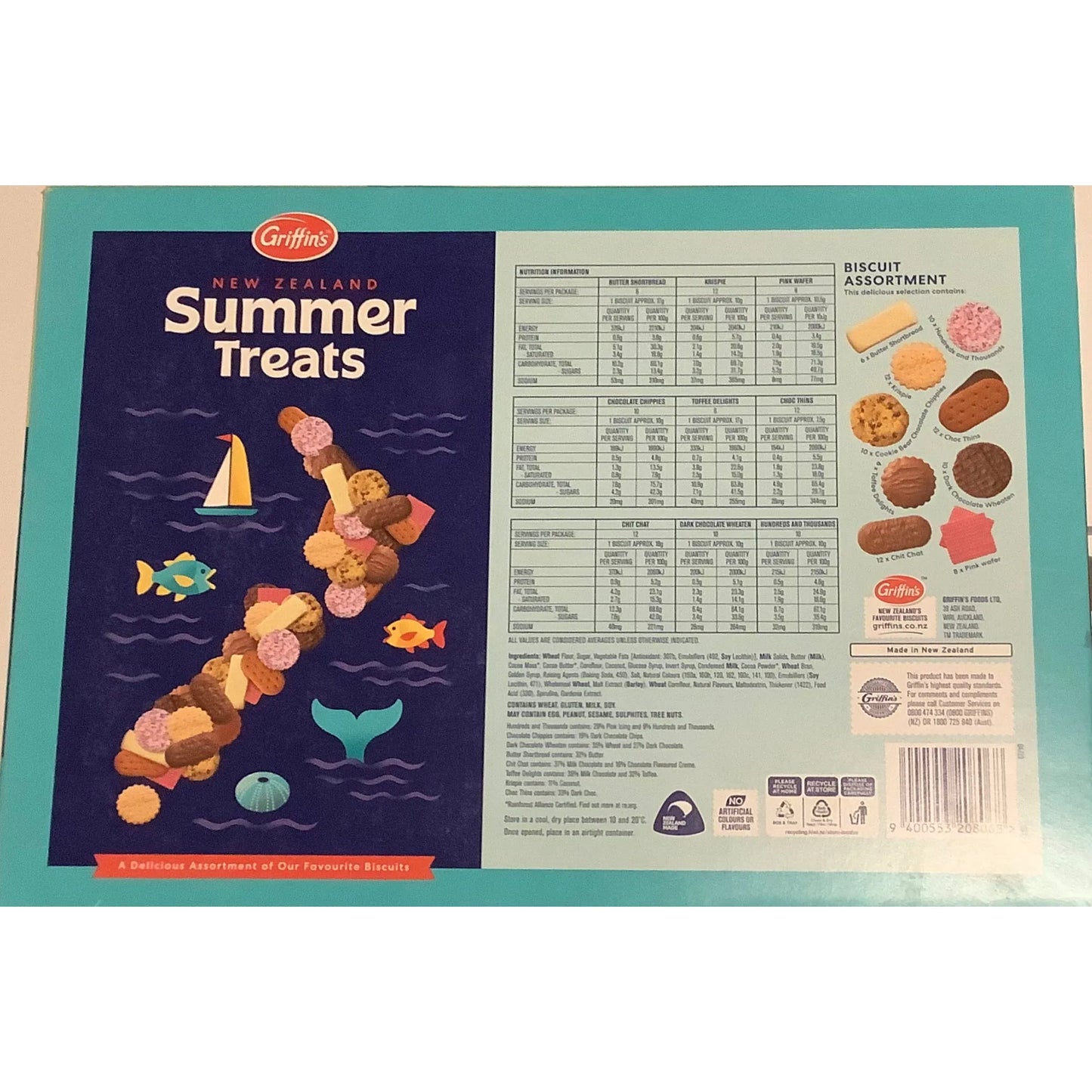 Griffins Summer Treats The Kiwi Milk Bar