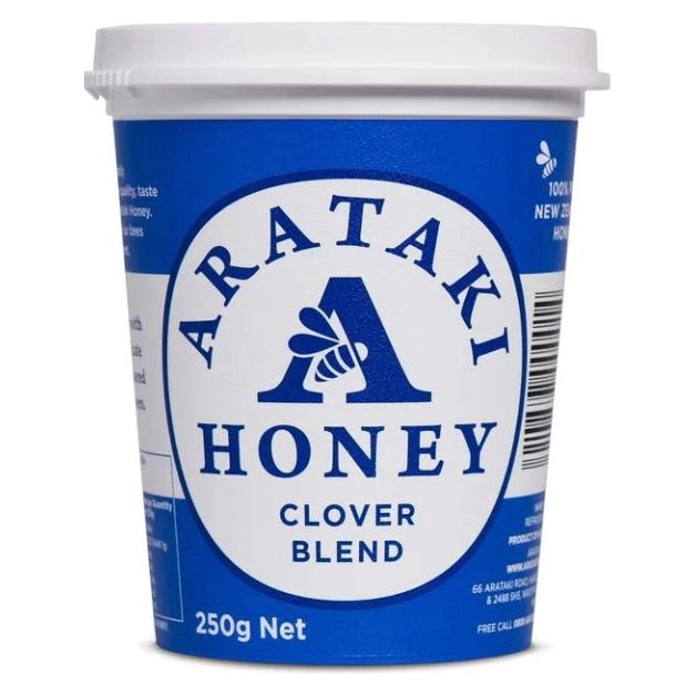 Arataki Clover Honey 500g The Kiwi Milk Bar