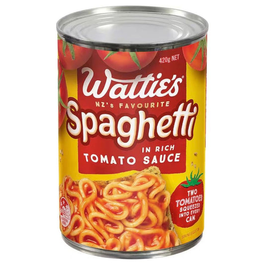 Watties Spagetti The Kiwi Milk Bar