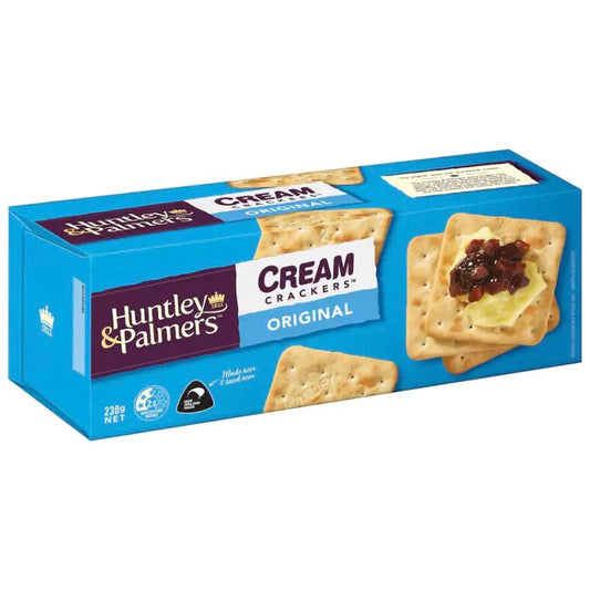 Huntly and Palmers Cream Crackers The Kiwi Milk Bar
