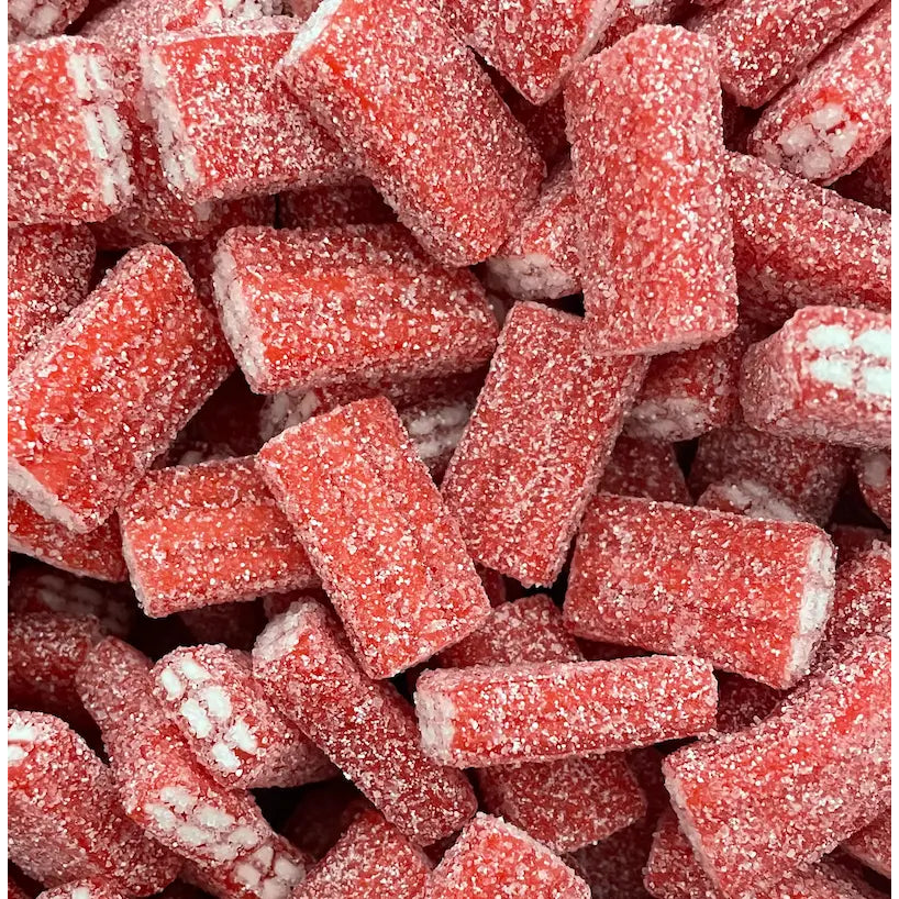 Sour Strawberry Bricks 85g