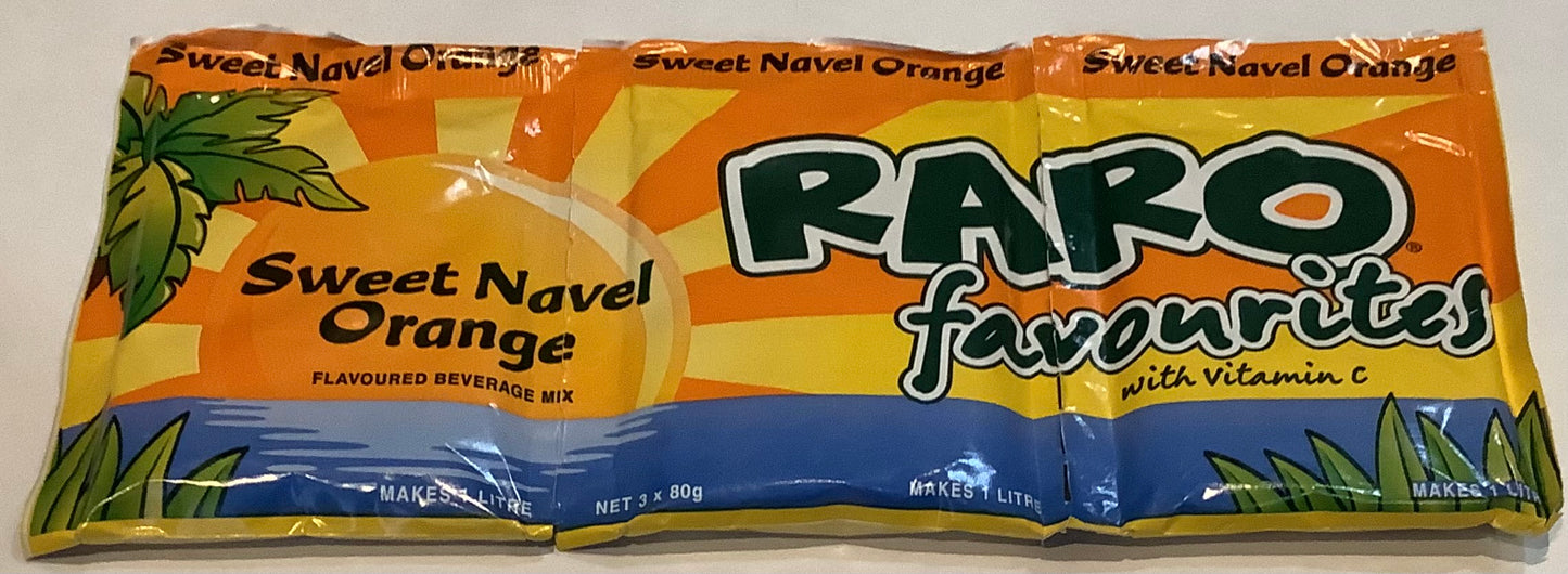 Raro Favourites Sweet Navel Orange The Kiwi Milk Bar