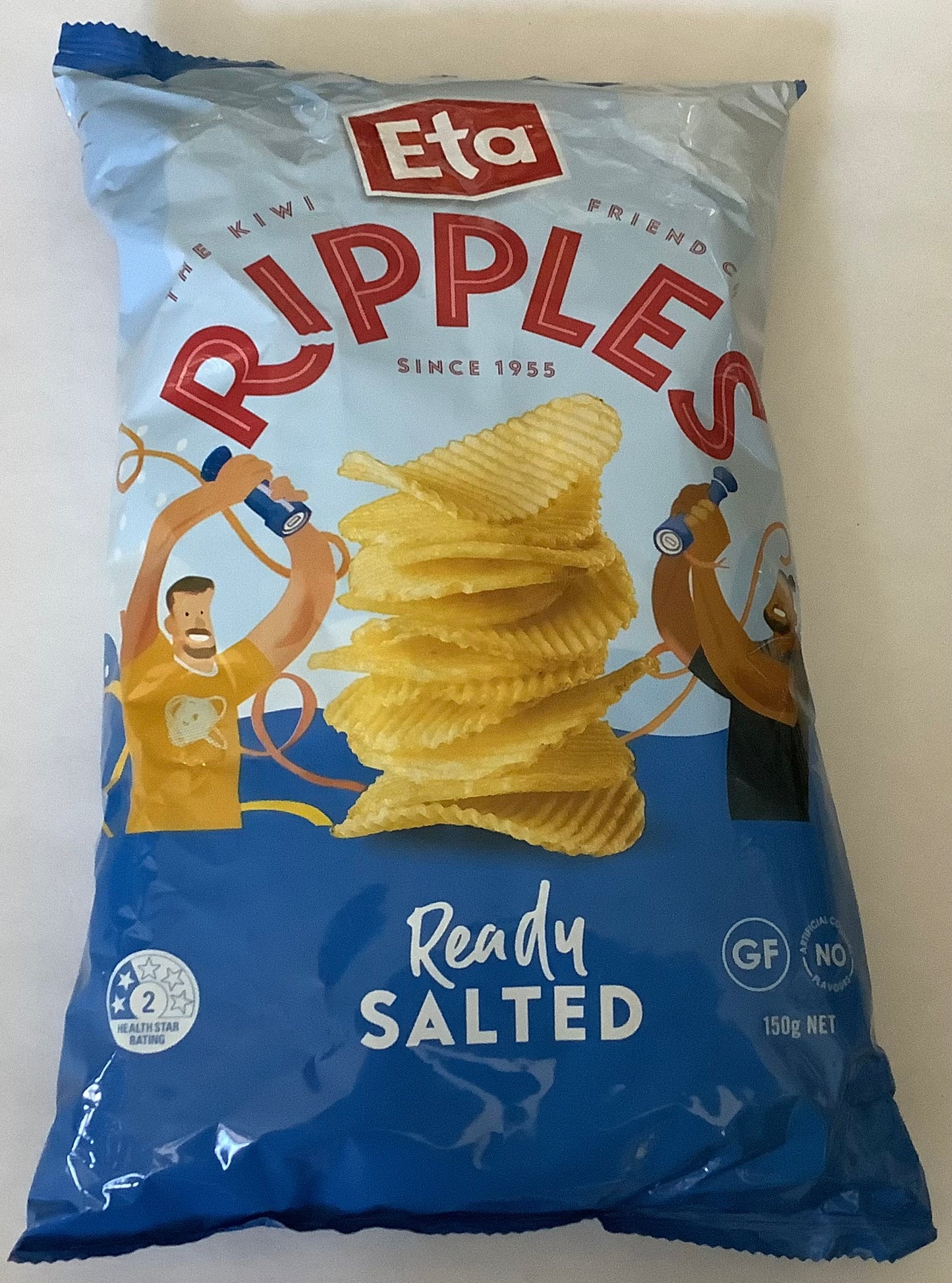 ETA Ripples Ready Salted Chips (GF) The Kiwi Milk Bar