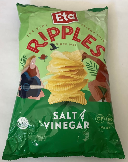 ETA Ripples Salt & Vinegar Chips (GF) The Kiwi Milk Bar