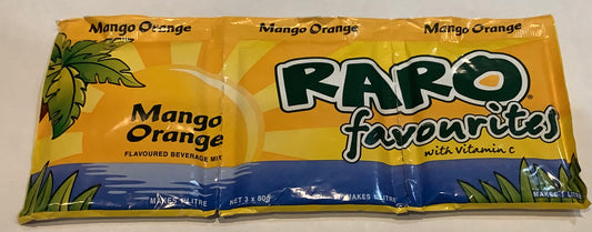 Raro Favourites Mango Orange The Kiwi Milk Bar