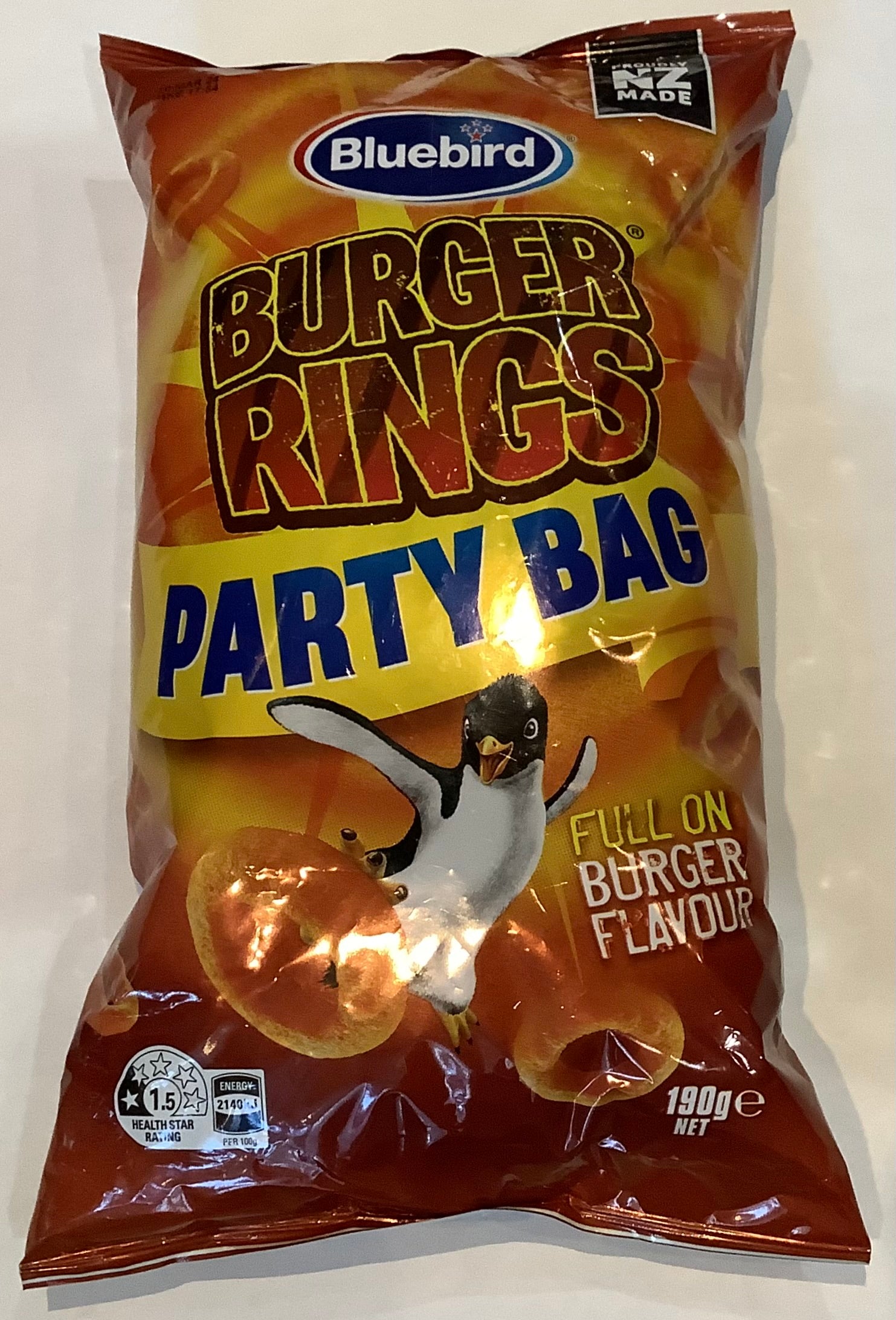 Bluebird Burger Rings Party Bag The Kiwi Milk Bar