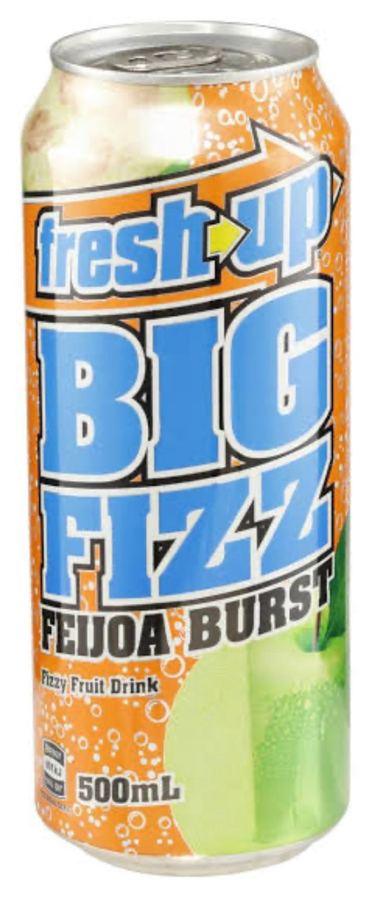 Fresh Up Big Fizz Feijoa Burst The Kiwi Milk Bar