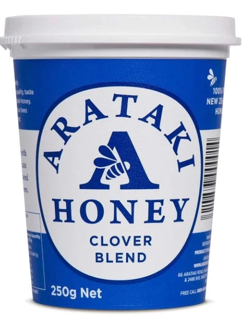 Arataki Clover Honey 500g The Kiwi Milk Bar