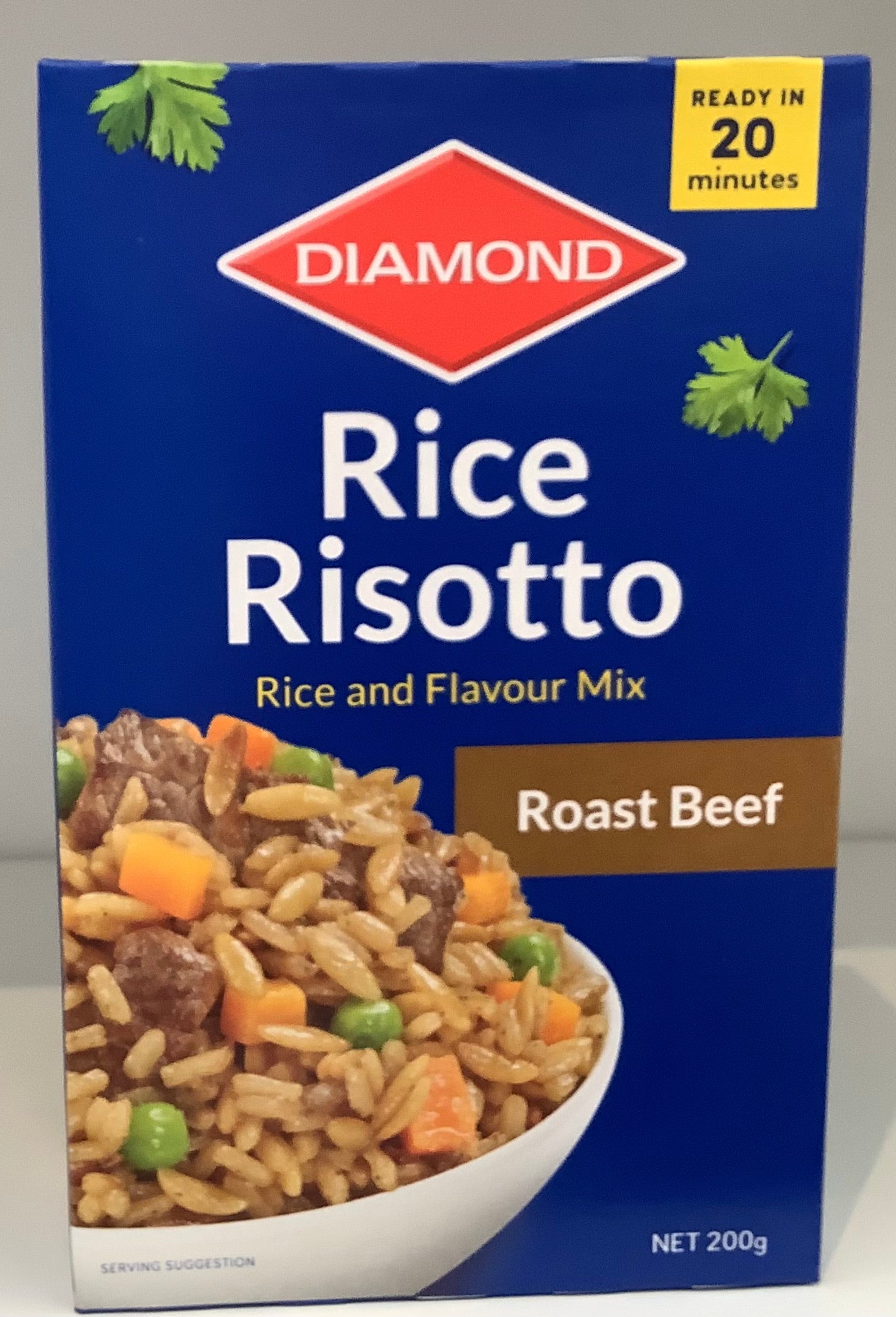 Diamond Rice Risotto Roast Beef 200g Clearance The Kiwi Milk Bar