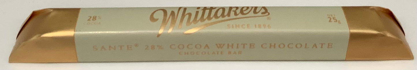 Whittakers White Chocolate Sante Bar The Kiwi Milk Bar