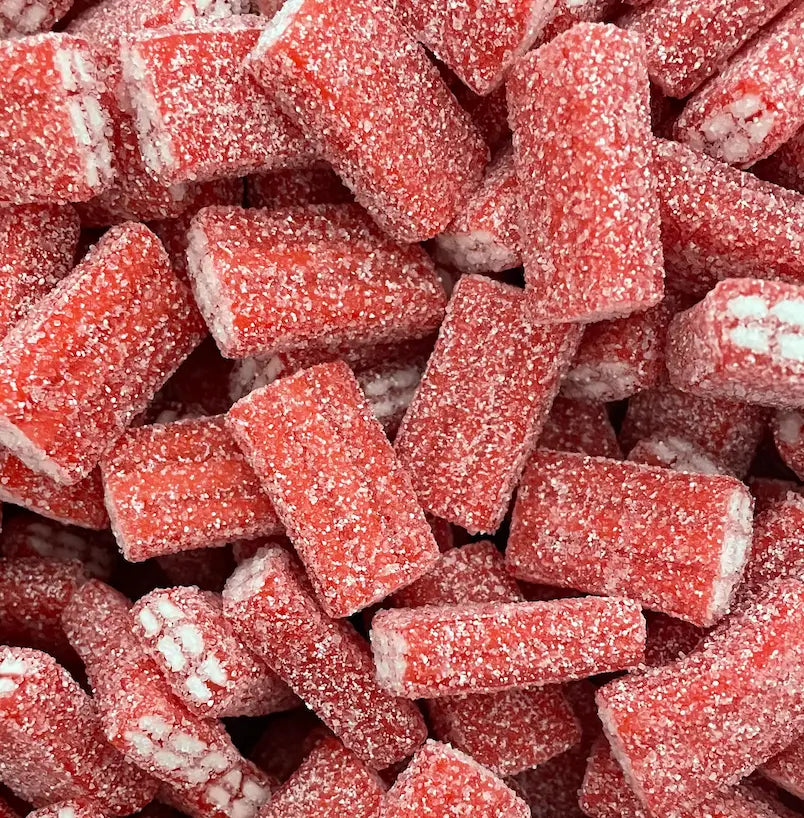 Sour Strawberry Bricks 150g