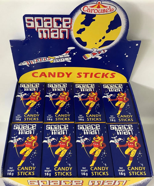 Space Man Candy Sticks 16g